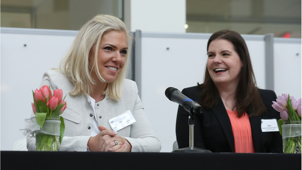 Two Bryant alumnae discuss their careers in finance