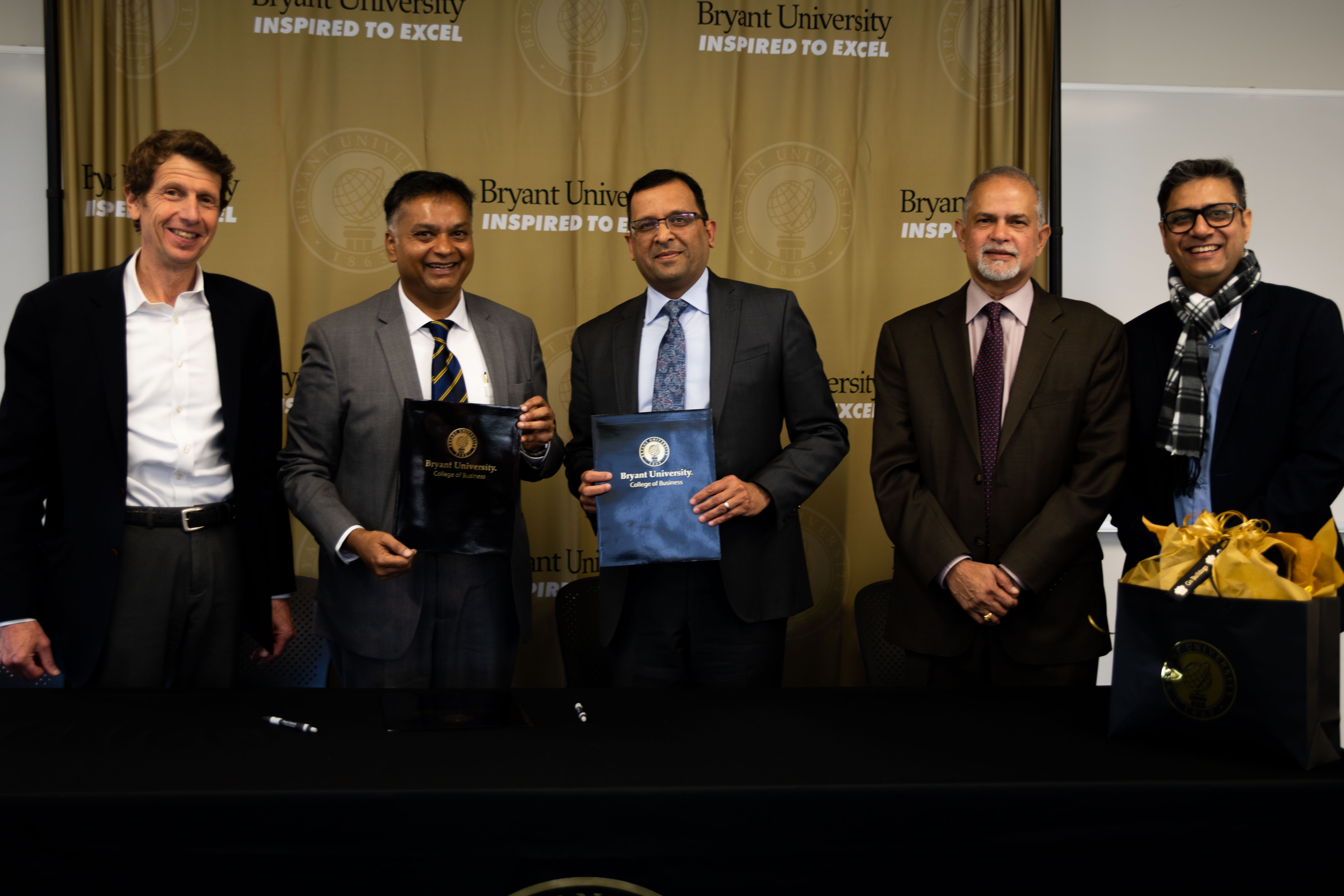 MoU signing on Bryant campus