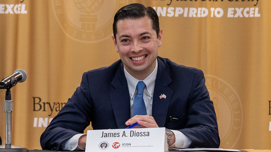 James Diossa, General Treasurer of the State of Rhode Island