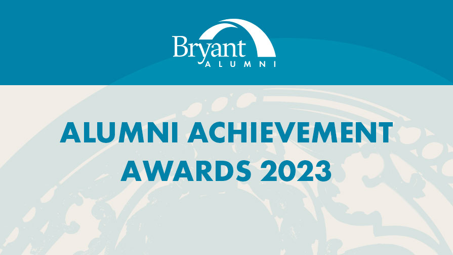 Bryant Alumni Achievement Awards logo 2023