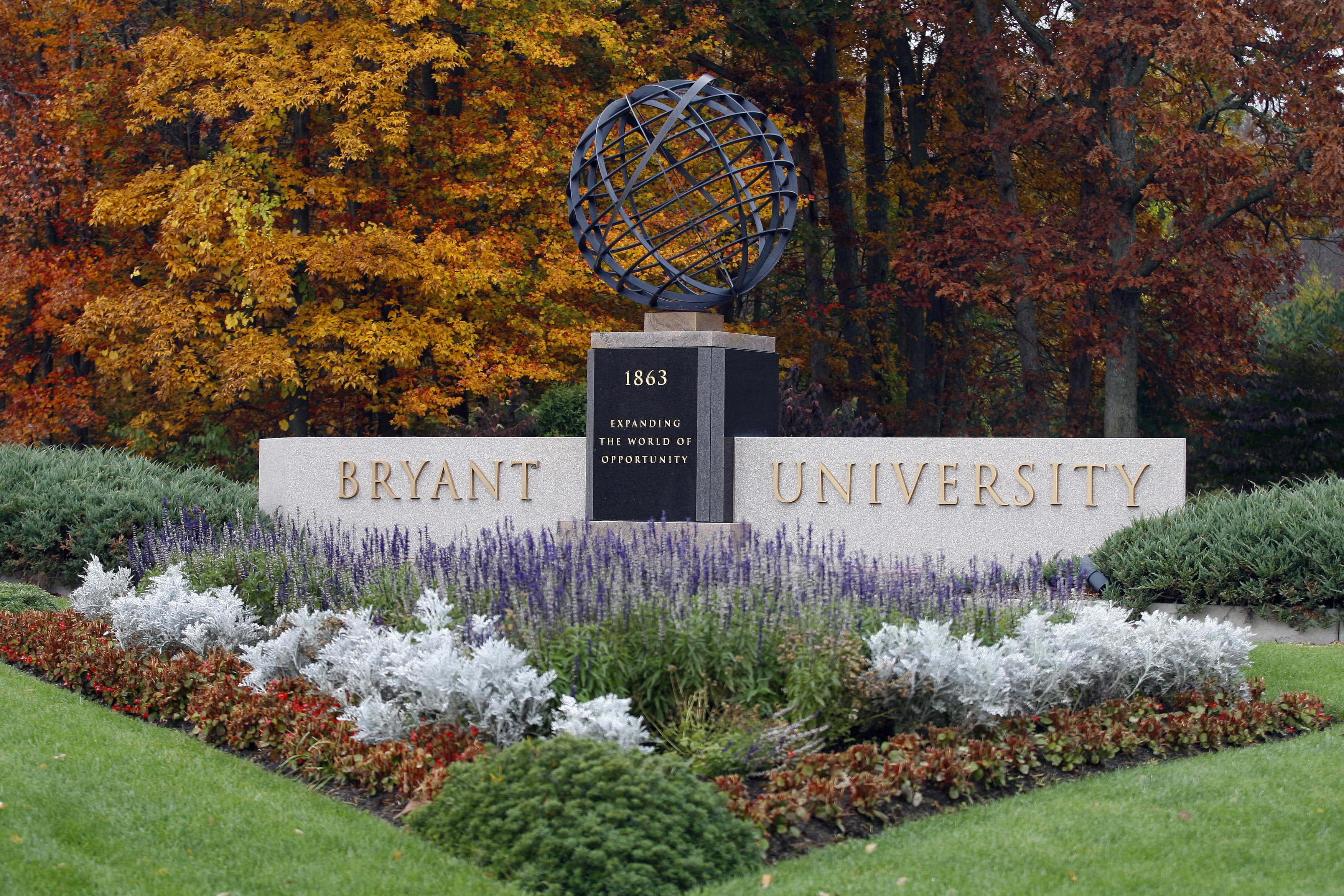 Bryant University entrance