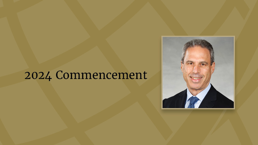 David C. Weinstein will receive an Honorary Doctor of Business Administration.