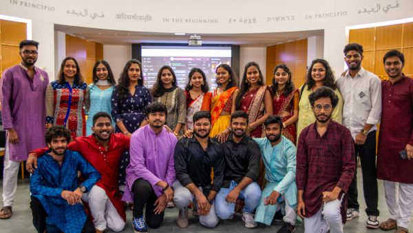 Diwali celebrated at Bryant University.