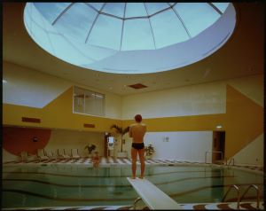 Bryant University swimming pool.